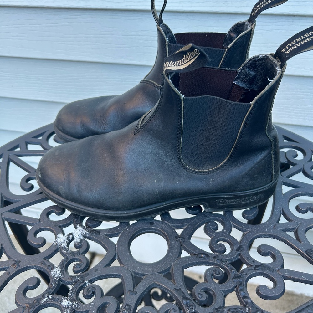 Black Blundstone Boots Men 8.5